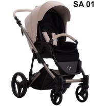 Бебешка количка 2в1 Bebetto - LOREN Premium Class SA01