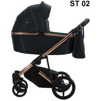 Бебешка количка 2в1 Bebetto - LOREN Premium Class ST02