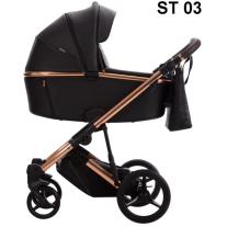 Бебешка количка 2в1 Bebetto - LOREN Premium Class ST04