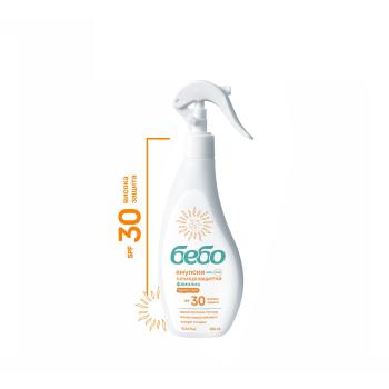 Слънцезащитна емулсия SPF 30+ Бебо
