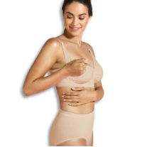 Безшевен сутиен за кърмене Carriwell - Carri-Gel, размер XL, бежов