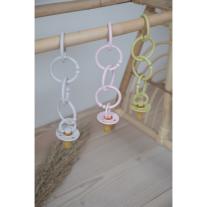 Залъгалка Bibs Colour White, 0-6 м