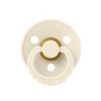 Залъгалка Bibs Colour Ivory, 6-18 м