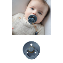 Залъгалка Bibs Colour Petrol, 0-6 м