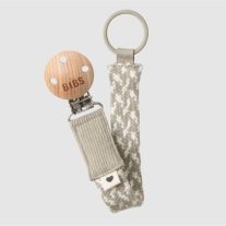Клипс за залъгалки Bibs Sand/Ivory
