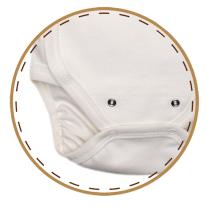 Бебешко боди от органичен памук с къс ръкав Bio Baby