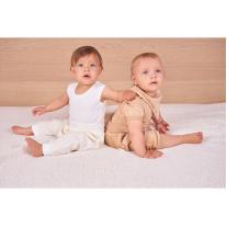 Плюшени бебешки потури Bio Baby Екрю