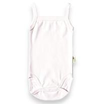 Боди потник с тънки прeзрамки Bio Baby Екрю