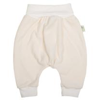 Плюшени бебешки потури Bio Baby Екрю