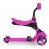 Детска тротинетка Tristar 3в1 с дръжка pink Byox