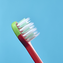 Четка за зъби Brush-Baby FlossBrush 3-6 г. Dinosaurs