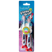 Четка за зъби Brush-Baby FlossBrush 3-6 г. Rocket