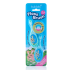 Четка за зъби и гризалка 2 в 1 Brush-Baby FlossBrush 0-3г. Синьо и Тюркоаз