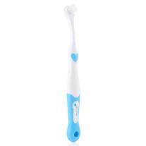 Моята първа четка за зъби Brush-Baby 0-18 месеца 2 бр. Син цвят
