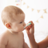 Моята първа четка за зъби Brush-Baby 0-18 месеца 2 бр. Зелен цвят