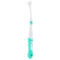 Моята първа четка за зъби Brush-Baby 0-18 месеца 2 бр. Зелен цвят