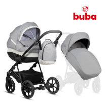 Бебешка количка Buba ZAZA2 2в1 Warm Grey
