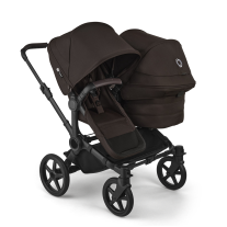 Количка за близнаци Bugaboo Donkey6 Duo Cocoa Brown