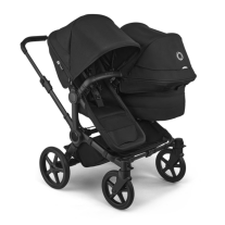 Количка за близнаци Bugaboo Donkey6 Duo Heritage Black