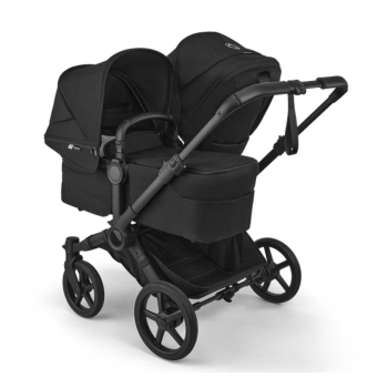 Количка за близнаци Bugaboo Donkey6 Duo Heritage Black