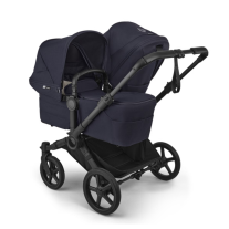 Количка за близнаци Bugaboo Donkey6 Duo Deep Indigo