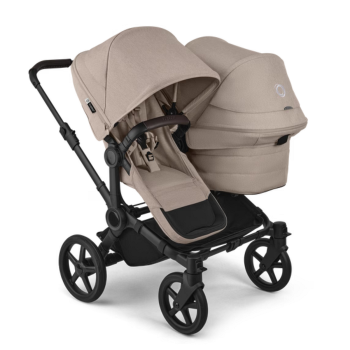 Количка за близнаци Bugaboo Donkey6 Duo Desert Taupe