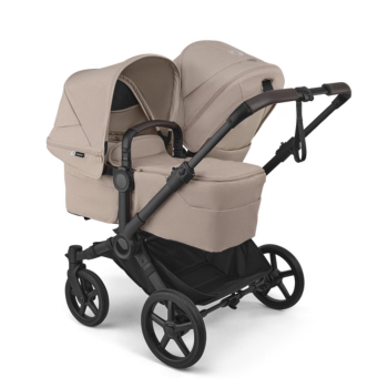 Количка за близнаци Bugaboo Donkey6 Duo Desert Taupe