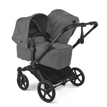 Количка за близнаци Bugaboo Donkey6 Duo Moon Grey