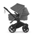 Количка за близнаци Bugaboo Donkey6 Duo Moon Grey