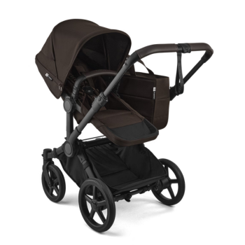 Количка за близнаци Bugaboo Donkey6 Mono Cocoa Brown