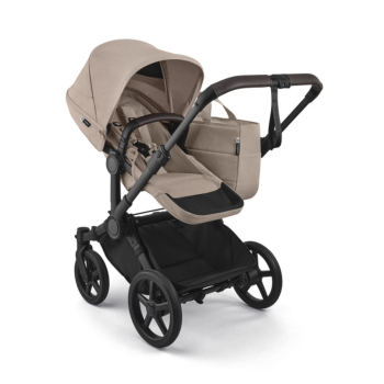 Количка за близнаци Bugaboo Donkey6 Mono Desert Taupe