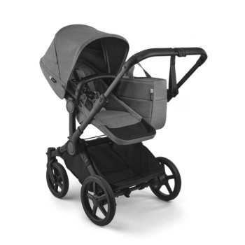 Количка за близнаци Bugaboo Donkey6 Mono Moon Grey