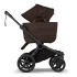 Количка за близнаци Bugaboo Donkey6 Twin Complete Cocoa Brown