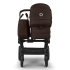 Количка за близнаци Bugaboo Donkey6 Twin Complete Cocoa Brown