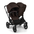 Количка за близнаци Bugaboo Donkey6 Twin Complete Cocoa Brown
