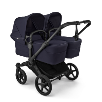 Количка за близнаци Bugaboo Donkey6 Twin Complete Deep Indigo