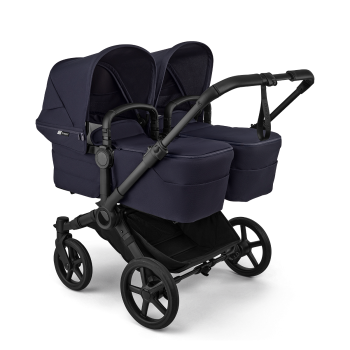 Количка за близнаци Bugaboo Donkey6 Twin Complete Deep Indigo