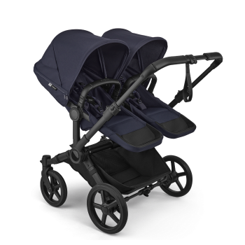 Количка за близнаци Bugaboo Donkey6 Twin Complete Deep Indigo