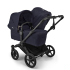 Количка за близнаци Bugaboo Donkey6 Twin Complete Deep Indigo