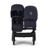 Количка за близнаци Bugaboo Donkey6 Twin Complete Deep Indigo