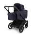 Количка за близнаци Bugaboo Donkey6 Twin Complete Deep Indigo