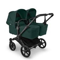 Количка за близнаци Bugaboo Donkey6 Twin Complete Fern Green