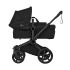 Количка за близнаци Bugaboo Donkey6 Twin Complete Heritage Black