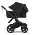 Количка за близнаци Bugaboo Donkey6 Twin Complete Heritage Black