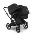Количка за близнаци Bugaboo Donkey6 Twin Complete Heritage Black