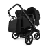 Количка за близнаци Bugaboo Donkey6 Twin Complete Heritage Black