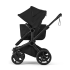 Количка за близнаци Bugaboo Donkey6 Twin Complete Heritage Black
