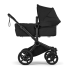 Количка за близнаци Bugaboo Donkey6 Twin Complete Heritage Black