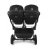 Количка за близнаци Bugaboo Donkey6 Twin Complete Heritage Black