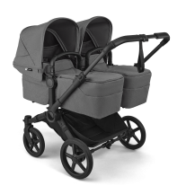 Количка за близнаци Bugaboo Donkey6 Twin Complete Moon Grey
